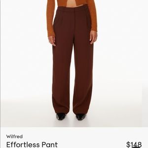 Aritzia Wilfred Effortless Pant